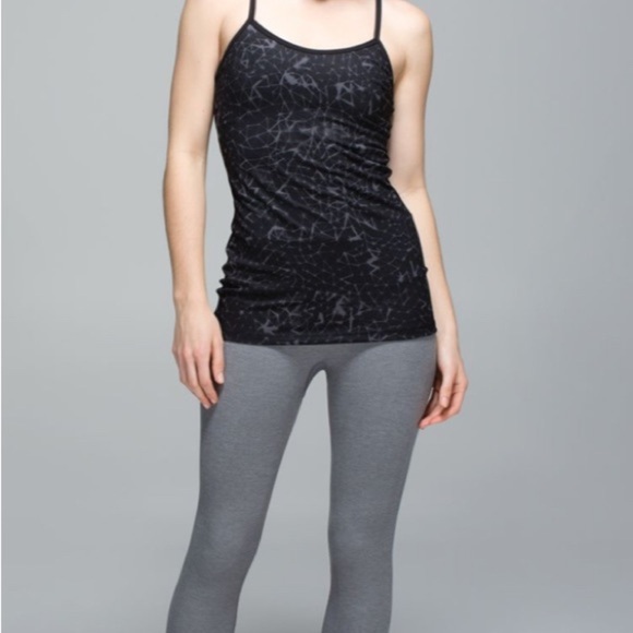 Lululemon Power Y Tank *Luon
Star Crushed Coal Black / Black - Picture 3 of 7